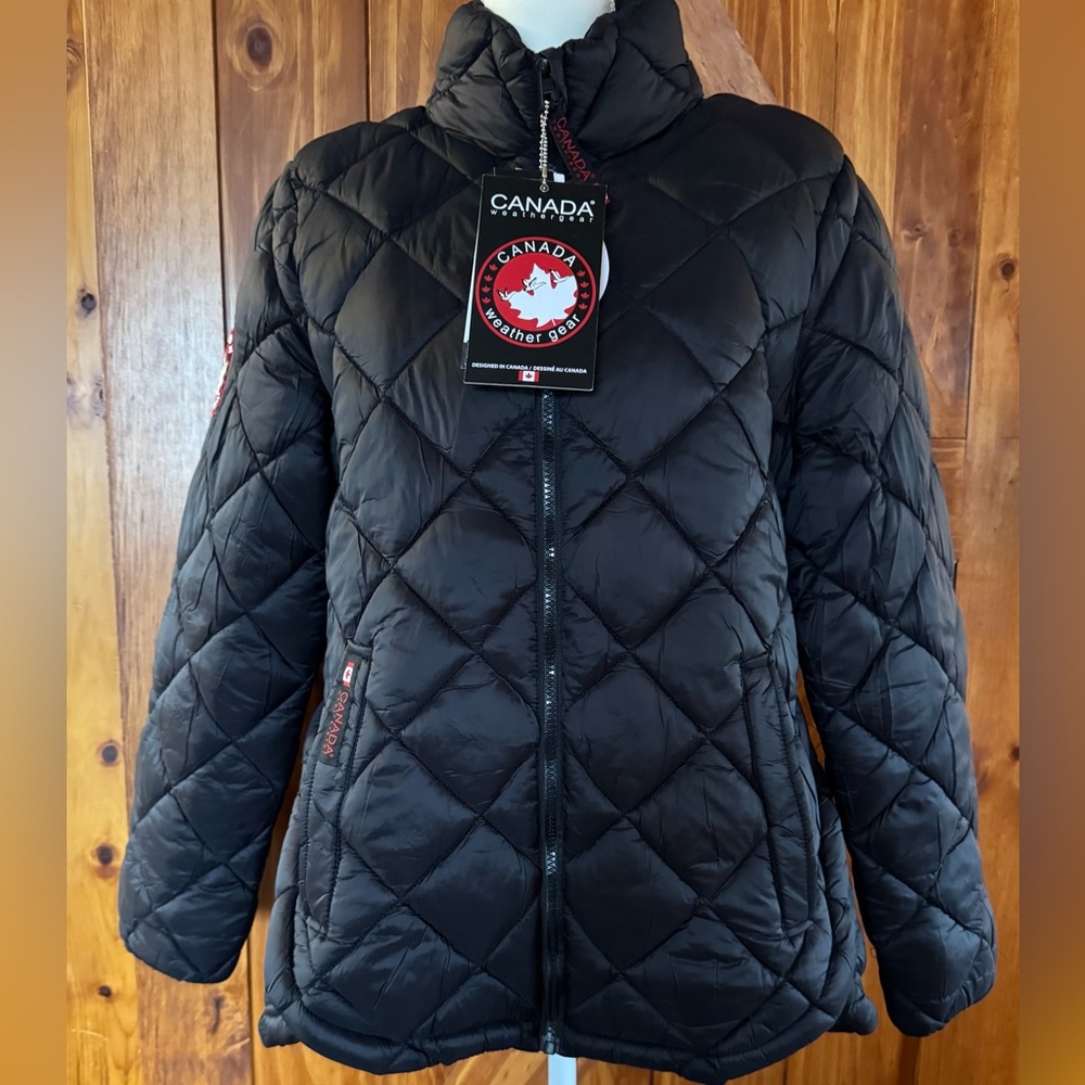 Women’s Canada Weather Gear Puffer Coat - Picture 2 of 7